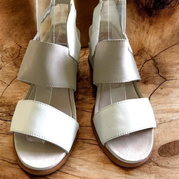 Sorel Joanie II Slingback Sandals Women's Size 8 White /Cream - Picture 2 of 11